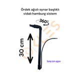 KLES Hamburg Boru Sistemi Hava Asansör Sistemi Sumplarla Uyumlu 20 mm akvaryum hava taşıma sistemi