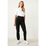 Kleshus Ganikus Liza Likralı Mom Jean Kot Pantolon