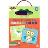 Kleurblok met magische stiften: Dieren