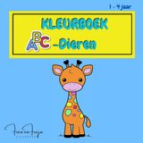 Kleurboek ABC-Dieren: 56 Kleurplaten voor kinderen van 1 tot 4 jaar