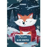 Kleurboek Dieren in de Winter, babydieren, creatieve ontwikkeling, kleurboek voor kinderen, A5