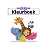 Kleurboek: Voor kinderen van 3 tot 7 jaar – veel leuke dieren om te kleuren en te benoemen