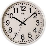Klik Venüs Beyaz Duvar Saati - 26 cm
