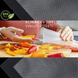 Klikal Tırtıklı Vakum Makinesi Poşeti Ev Tipi 20 x 26 50 Adet