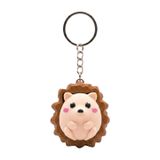 Klikli Sevimli Kirpi Figürlü Anahtarlık - Klik Sesli Stres Oyuncağı ve Kawaii Çanta Süsü, Çocuklar ve Gençler İçin Eğlenceli Hediyelik Aksesuar