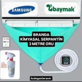 Klima Bakım Brandası Serpatin Temizleyici Hortum - Klima Bakım Seti