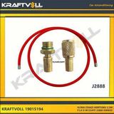 Klıma Gaz Basma Hortumu 2500 Mm F 1-4 X M1234yf J2888 Kırmızı - Kraftvoll 19015194