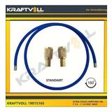 Klıma Gaz Basma Hortumu 4000 Mm F 1-4 X F 1-4 Straıght Mavı Standart - Kraftvoll 19015165