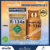 Klima Gazı 12kg R134 A Depozıtolu Yenıden Doldurabılır