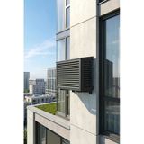 Klima Motoru/Dış Ünite Gizleme/Koruma Kafesi L 120X62x110(H) Açılı Condor Antrasit
