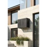 Klima Motoru/Dış Ünite Gizleme/Koruma Kafesi L 120X62x110(H) Alüminyum Square Antrasit