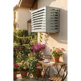 Klima Motoru/Dış Ünite Gizleme/Koruma Kafesi L 120X62x110(H) Stage Açık Gri
