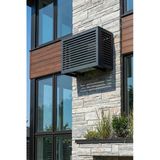 Klima Motoru/Dış Ünite Gizleme/Koruma Kafesi M 18000 Btu - 24000 Btu 110X56x85(H) Alüminyum Açısız Condor Antrasit