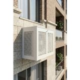 Klima Motoru/Dış Ünite Gizleme/Koruma Kafesi M 18000 BTU - 24000 BTU 110x56x85(H) Square
