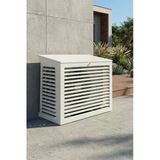 Klima Motoru/Dış Ünite Gizleme/Koruma Kafesi S 9000 Btu - 18000 Btu 98X50x70(H) Açılı Condor Beyaz