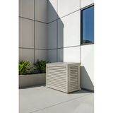 Klima Motoru/Dış Ünite Gizleme/Koruma Kafesi Xl 120X62x150(H) Açılı Condor Açık Gri