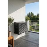 Klima Motoru/Dış Ünite Gizleme/Koruma Kafesi XL 120x62x150(H) Alüminyum Açılı Condor