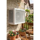 Klima Motoru/Dış Ünite Gizleme/Koruma Kafesi XL 120x62x150(H) Alüminyum Açısız Condor