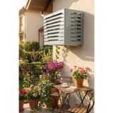 Klima Motoru/Dış Ünite Gizleme/Koruma Kafesi XL 120x62x150(H) Alüminyum Stage