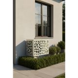 Klima Motoru/Dış Ünite Gizleme/Koruma Kafesi XS 7000 BTU - 9000 BTU 86X44X65(H) Alüminyum Stone