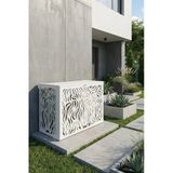 Klima Motoru/Dış Ünite Gizleme/Koruma Kafesi Xs 7000 Btu - 9000 Btu 86X44x65(H) Cormoran Beyaz