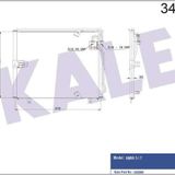 KLIMA RADYATORU BMW E32 E34 KALE 343065