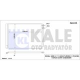 KLIMA RADYATORU BMW F10 F01 N47 N57 B47 B57