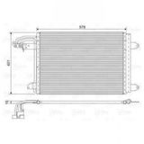 KLIMA RADYATORU CADDY III GOLF V VI JETTA III EOS SCIROCCO TORURAN SUPER B OCTAVIA YETI TOLEDO LEON ALTEA A3 AUDI TT 1.2 TSI 1.4TFSI 1.6 FSI 1.8 TFSI 2.0FSI 1.6TDI 1.9TDI 2.0TDI VALEO 817777