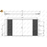KLIMA RADYATORU DUSTER 1.6 16V/1.5DCI 06/10- NRF 35969