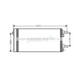Klima Radyatörü Kondansatör Peugeot Boxer 2006 Citroen Jumper 2006 Fiat Ducato 2006 2.0-2.2 Hdı