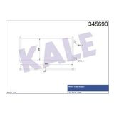 KLIMA RADYATORU KONDANSER TRANSIT V184 2.0TDCI/2.4 TDCI 00-06 KALE 345690