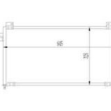KLIMA RADYATORU MAZDA 323 1,6 16V 1998 - 2004 ORIS CMZ773016