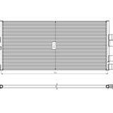 Klıma Radyatoru Scanıa P G R T Serısı 04 - - Nrf 350389