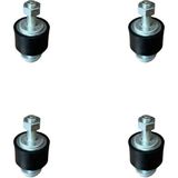 Klima Titreşim Önleyici Vibrasyon Konsol Takozu 3 cm x 2 cm - SİYAH