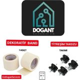 Klima Titreşim Takozu + Dekoratif Band - Klima Titreşim Takoz + 20 Metre Band
