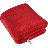 Klin Klın Drying Duo Evo 80X75CM Kırmızı Çift Taraflı Mikro Kurulama Havlusu Hafif ve Güvenli Kullanım