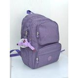 Klinkır Suya Dayanıklı Klinkır Kumaş Günlük&okul Kullanım Sırt Çantası - 7134P - Lila