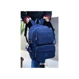 Klinkır Unisex Sırt Çantası Çok Gözlü Tasarım Yağmur Suyu İtici Özellikte 40 cm - Lacivert