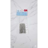 Klinkshop Bez Bebek Ayakkabısı 2,5 Mm Mini Kuşgözü Malzeme Paketi Nikel Renk 250 Adet