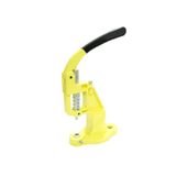 Klinkshop Tulumba Pres Kuşgözü, Çıtçıt, Klikıt, Rivet, Perçin Çakma, Kumaş Düğme Basma Makinesi-sarı Renk