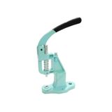 Klinkshop Tulumba Pres Kuşgözü, Çıtçıt, Klikıt, Rivet, Perçin Çakma, Kumaş Düğme Basma Makinesi- Turkuaz Renk