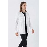 Klins Kids Erkek Oversize Beyaz Gömlek