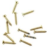 Klips, Menteşe, Ayak, Ağaç, Sunta Vidası 2,2X13 mm - Sarı 100 Adet - Renkli