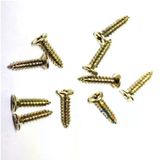 Klips, Menteşe, Ayak, Ağaç, Sunta Vidası 2,2X9,5Mm - Sarı 1000 Adet (7474)