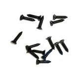 Klips, Menteşe, Ayak, Ağaç, Sunta Vidası 2,2x9,5mm - Siyah 100 Adet - 2,2 x 9,5 mm