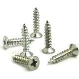 Klips, Menteşe, Ayak, Ağaç, Sunta Vidası 3X13 mm - Nikel 100 Adet - Renkli