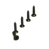 Klips, Menteşe, Ayak, Ağaç, Sunta Vidası 3X13 Mm - Siyah 100 Adet (7474)