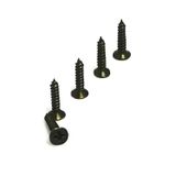 Klips, Menteşe, Ayak, Ağaç, Sunta Vidası 3X13 mm - Siyah 100 Adet - Lisinya