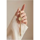 KLISHE Butik Diana Kadın Çelik Saat Gold Renk Vintage Old Money Lüks Klasik Zarif Şık Kadın Kol Saati 2026
