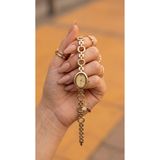 KLISHE Butik Kadın Çelik Saat Gold Renk Butterfly Bordo Taş Charm Detaylı Vintage | Old Money Luxury Zarif Şık Kol Saati 2026